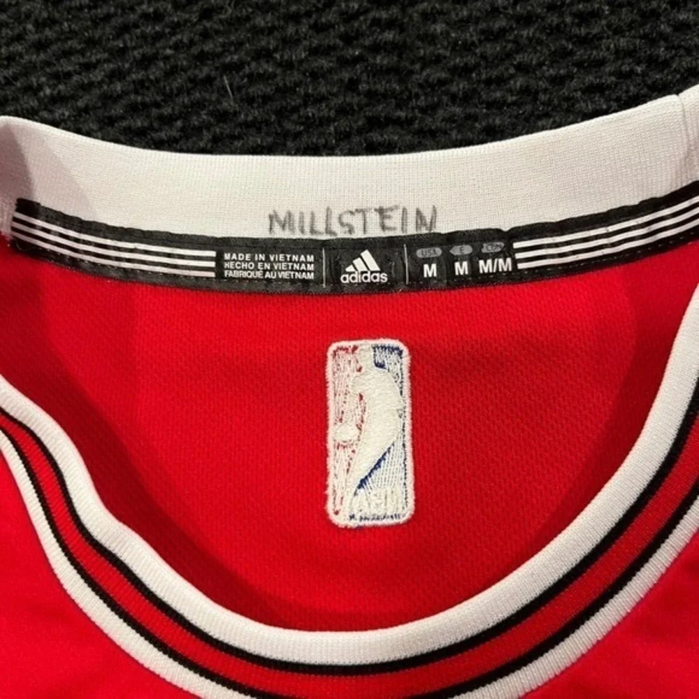 Lauri Markkanen Chicago Bulls Adidas NBA Jersey Red Basketball‎ Mens Size Medium